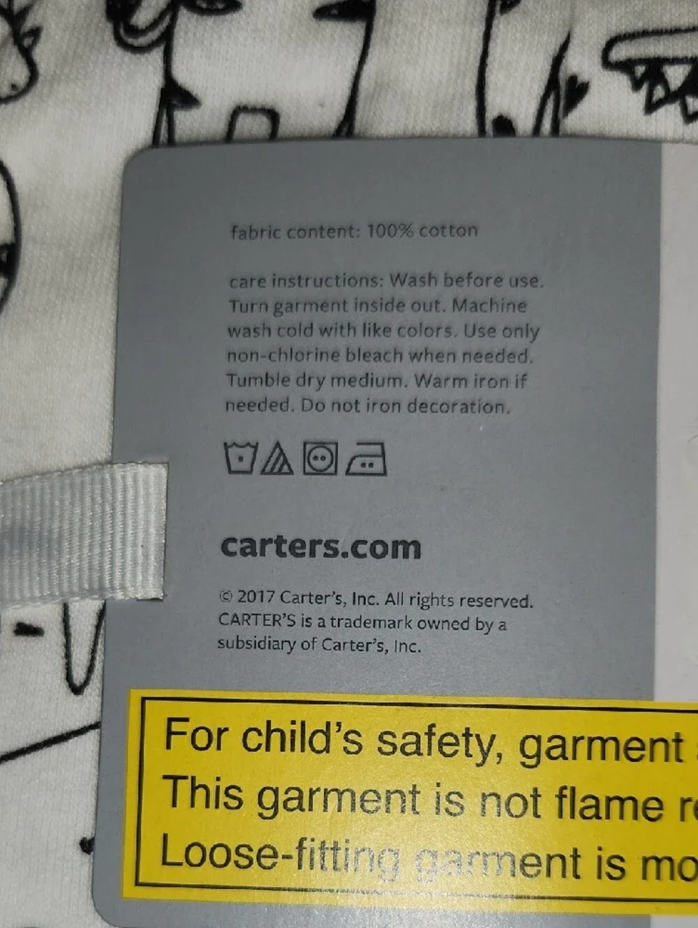 NWT Carter's Zoo Animal Set